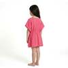 Girls Textured Cover-Up,  Neon Pink - Cover-Ups - 4