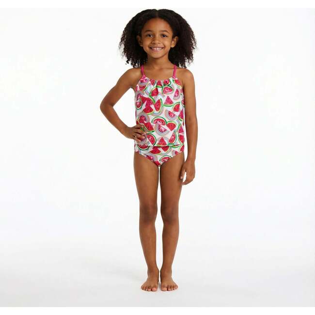 Girls Tankini Set,  Watermelon Print