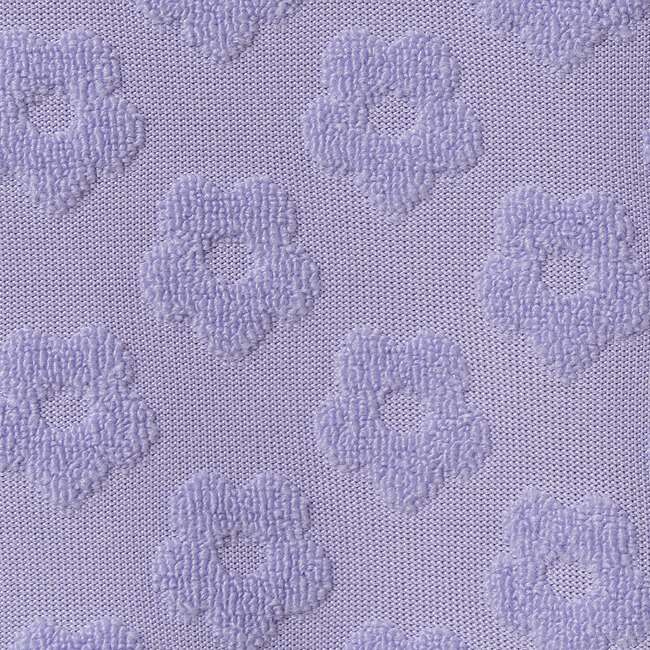 Girls Terry Cover-Up Dress, Purple Floral - Cover-Ups - 5