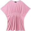 Tween Girls Terry Smocked Cover-Up,  Pink Daisy - Cover-Ups - 1 - thumbnail