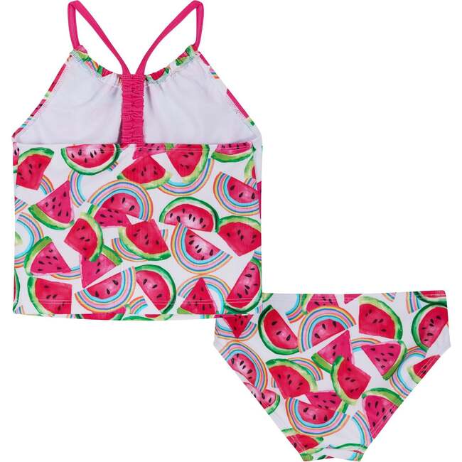 Girls Tankini Set,  Watermelon Print - Two Pieces - 5