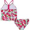 Girls Tankini Set,  Watermelon Print - Two Pieces - 5