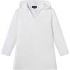 Tween Girls Terry Cover-Up,  White Daisy - Cover-Ups - 1 - thumbnail
