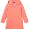Tween Girls Terry Cover-Up,  Coral Seashell - Cover-Ups - 1 - thumbnail
