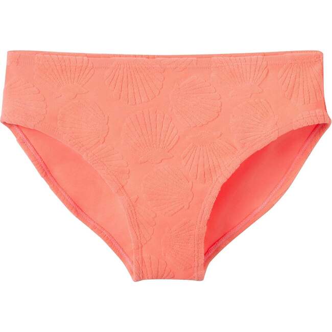 Tween Girls Textured Terry Bikini,  Coral - One Pieces - 7