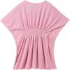 Tween Girls Terry Smocked Cover-Up,  Pink Daisy - Cover-Ups - 5