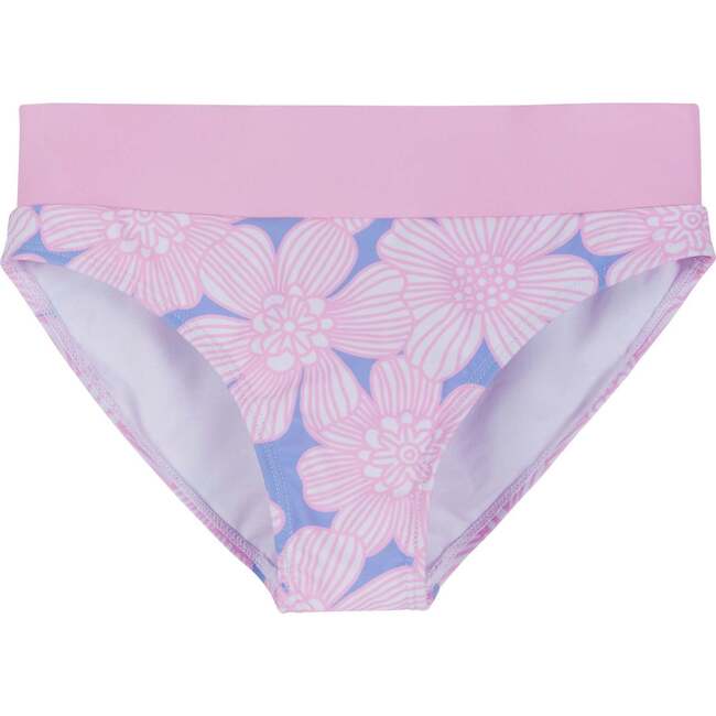 Tween Girls Purple Bikini,  Floral Print - One Pieces - 6