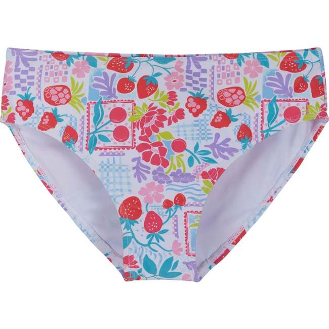 Tween Girls Rashguard Set, Fruit Print - Rash Guards - 4