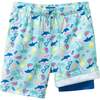 Tween Boys (8-14  Years) Comfort-Stretch Lined Boardshort, Beach Icon - Shorts - 1 - thumbnail