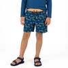 Tween Boys Comfort-Stretch Lined Boardshort, Navy Palm - Shorts - 3