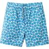 Tween Boys Comfort-Stretch Boardshort, Blue Floral - Shorts - 6