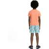 Tween (8-18 Years) Short Sleeve Rashguard, Orange - Rash Guards - 4