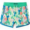 Boys Swim Trunk,  Toucan Floral - Swim Trunks - 1 - thumbnail