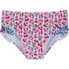 Girls (2-6) Ruffle Bikini W/ Headband, Cherry Stripe - Mixed Apparel Set - 5