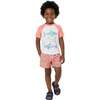 Boys Short Sleeve Rashguard Set, Shark Sketches - Rash Guards - 2 - thumbnail