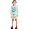 Boys Rashguard Set, Geo Gator - Rash Guards - 2