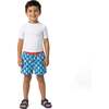Boys Swim Trunk,  Checkered Beach Icon - Swim Trunks - 4