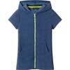 Boys Navy Terry Short Sleeve Cover-Up - Cover-Ups - 1 - thumbnail