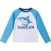 Boys Long Sleeve Rashguard Set, Shark Crew - Rash Guards - 5