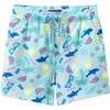 Boys Comfort-Stretch Lined Boardshort, Beach Icon - Shorts - 2