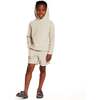 Boys Beige Terry Cover-Up Set,  Beach Icons - Cover-Ups - 3