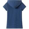 Boys Navy Terry Short Sleeve Cover-Up - Cover-Ups - 5