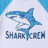 Boys Long Sleeve Rashguard Set, Shark Crew - Rash Guards - 7