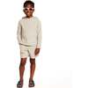 Boys Beige Terry Cover-Up Set,  Beach Icons - Cover-Ups - 6