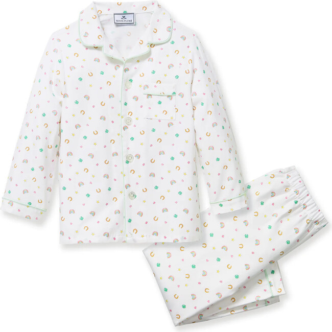 Childrens Classic Pajama Set in Good Luck Charms
