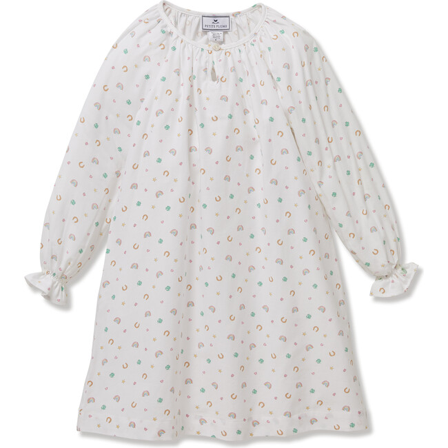 Girls Delphine Nightgown in Good Luck Charms