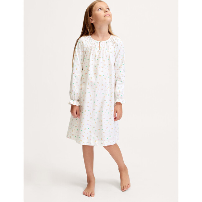 Girls Delphine Nightgown in Good Luck Charms