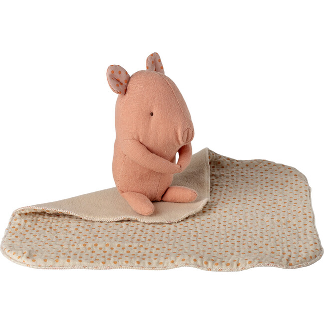 Lullaby friends, Pig, Mini - Rose