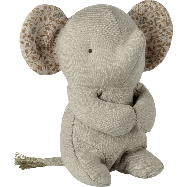 Lullaby friends, Elephant, Mini - Iron grey - Plush - 3