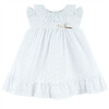 Girls' White Eyelet Ruffle Dress - Dresses - 1 - thumbnail