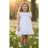 Girls' White Eyelet Ruffle Dress - Dresses - 2 - thumbnail