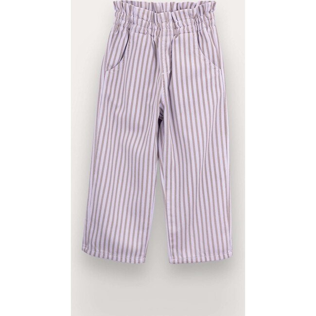 Orchid Stripes trousers in cotton twill