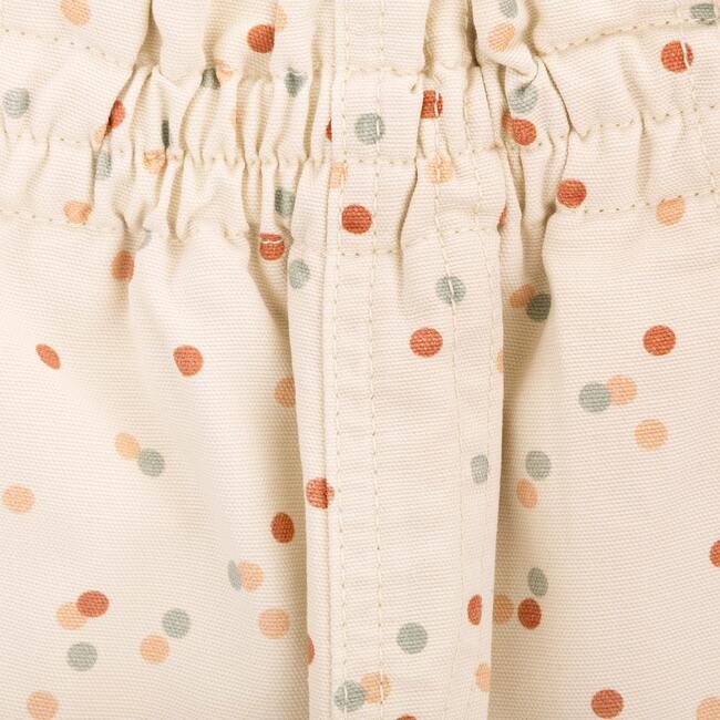 Playful Dots trousers in cotton canvas