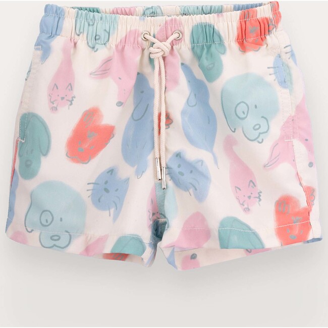 Parker Swimshorts boy with animals print