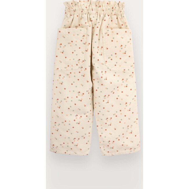 Playful Dots trousers in cotton canvas - Pants - 3