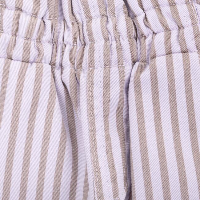 Orchid Stripes trousers in cotton twill