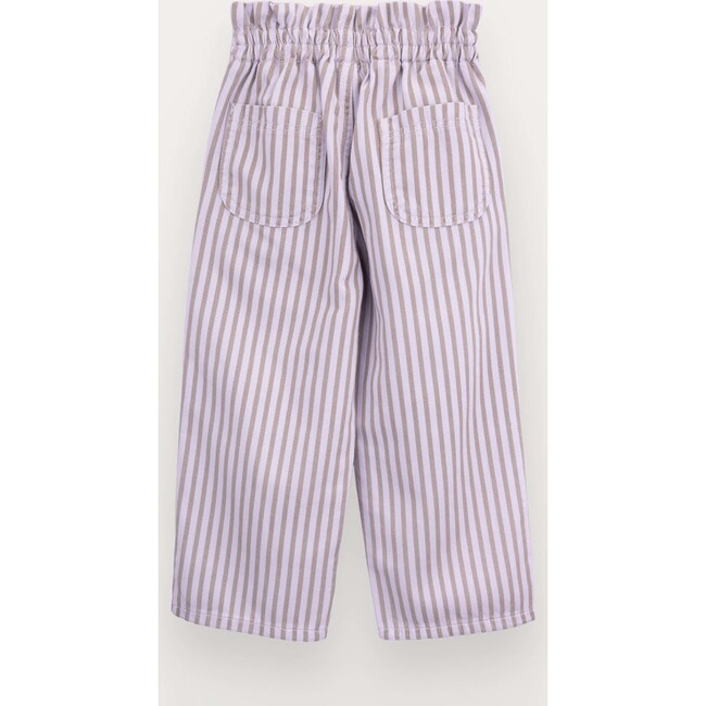 Orchid Stripes trousers in cotton twill - Pants - 3