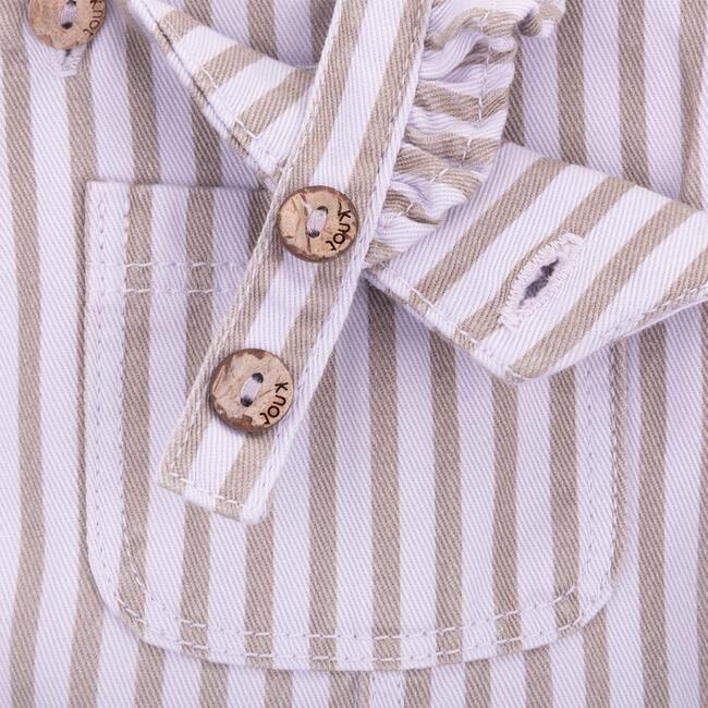 Miriam overalls girl in cotton twill