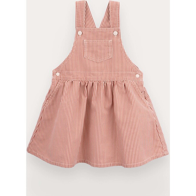 Leticia pinafore in cotton canvas