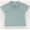 Lenon polo in cotton, Green - Polo Shirts - 1 - thumbnail