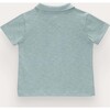 Lenon polo in cotton, Green - Polo Shirts - 3
