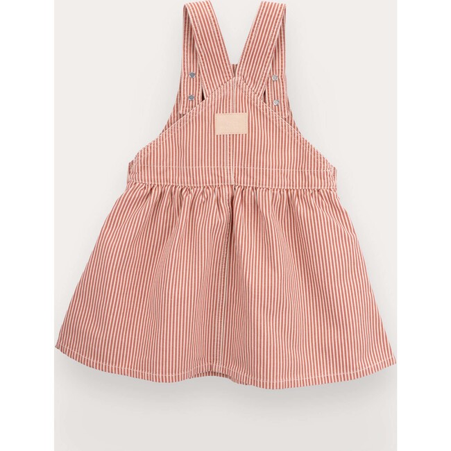 Leticia pinafore in cotton canvas - Dresses - 3