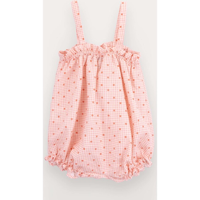 Guio romper girl in linen and cotton - Rompers - 3