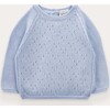 Uzi sweater, Blue - Sweaters - 1 - thumbnail