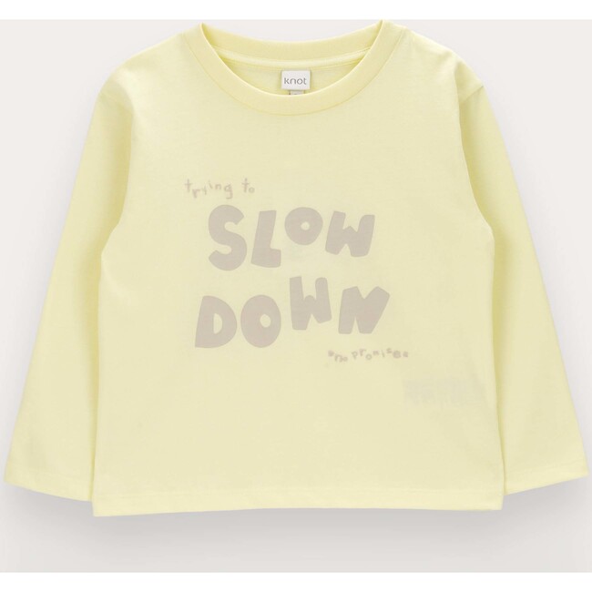 Slow Down t-shirt in cotton