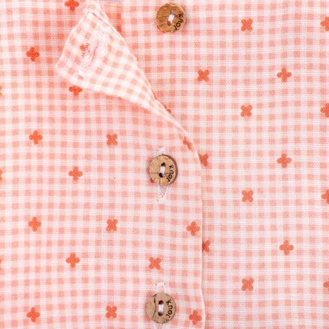 Ursula dress in linen and cotton